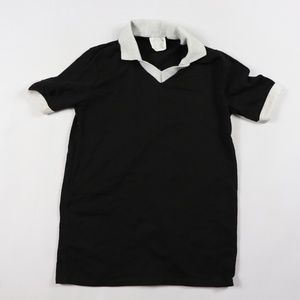 70s New Merrgarden Youth Large Soccer Shirt Black